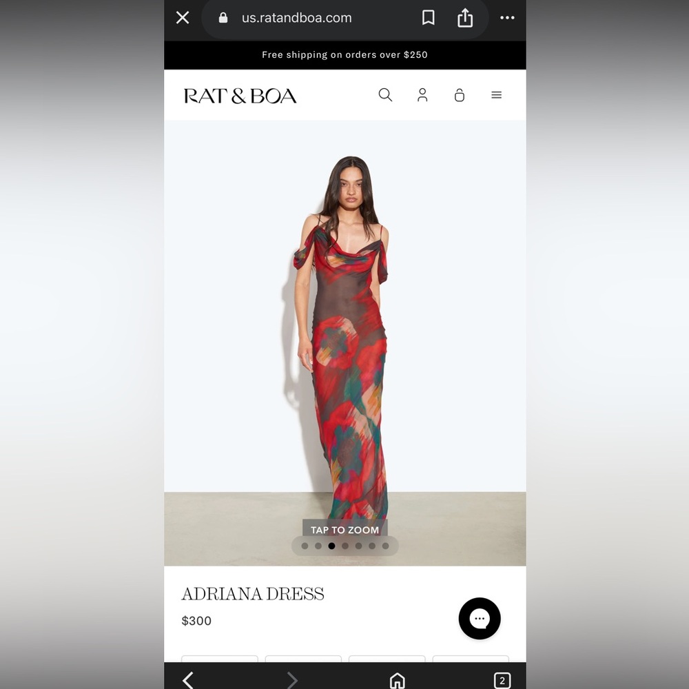 Rat & Boa Adriana Maxi Dress